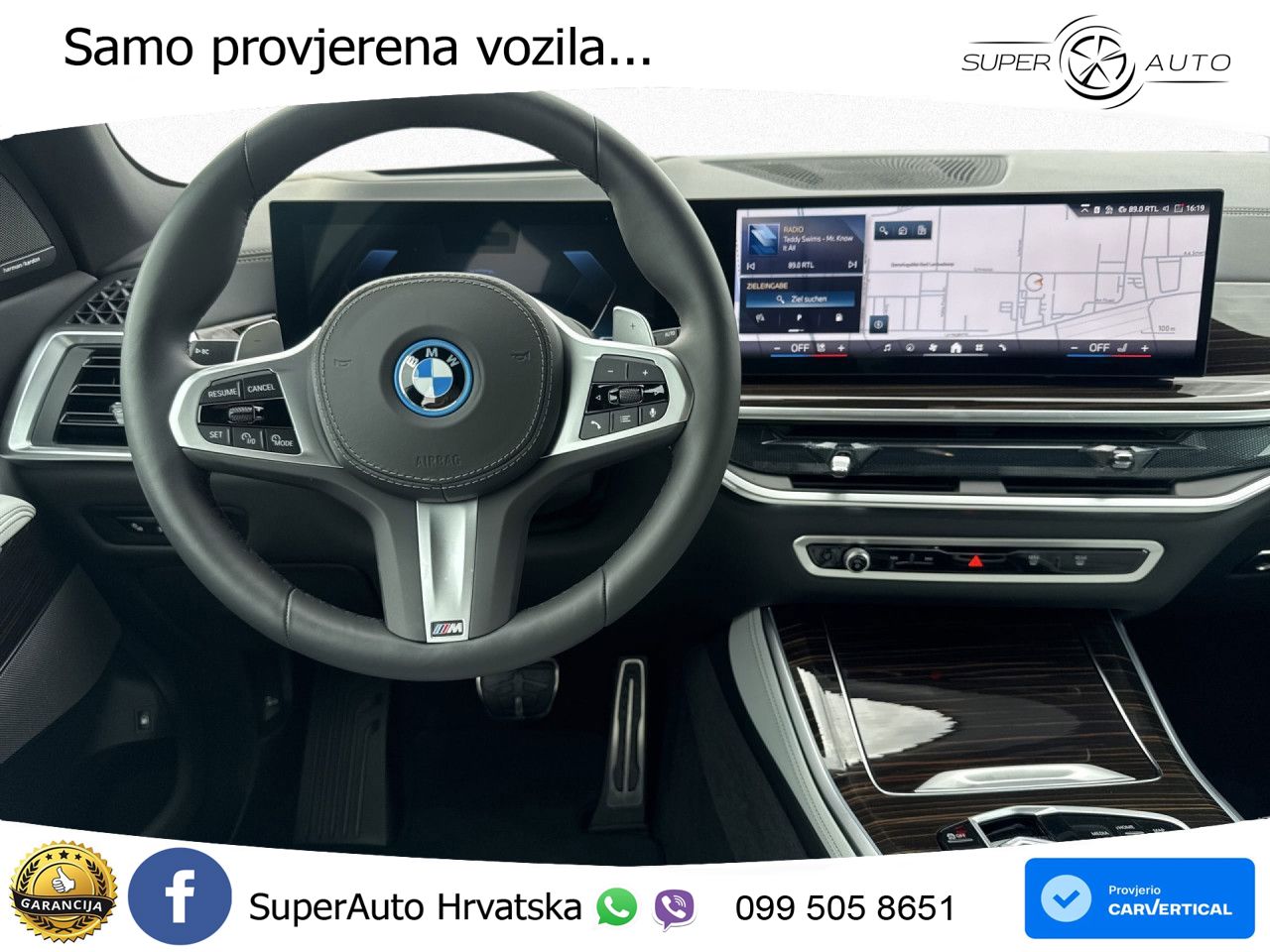 BMW X5 50e (489 KS) xDrive Steptronic M Sport ZRAČNI+ACC+4xGR SJED+KAM