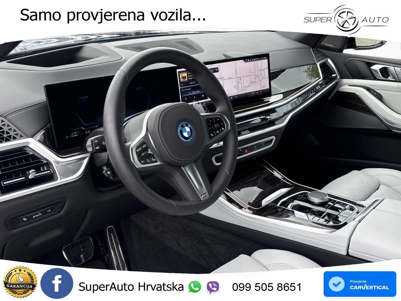 BMW X5 50e (489 KS) xDrive Steptronic M Sport ZRAČNI+ACC+4xGR SJED+KAM