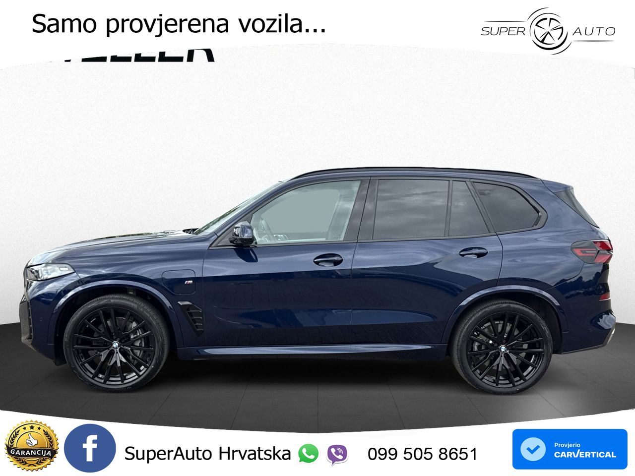 BMW X5 50e (489 KS) xDrive Steptronic M Sport ZRAČNI+ACC+4xGR SJED+KAM
