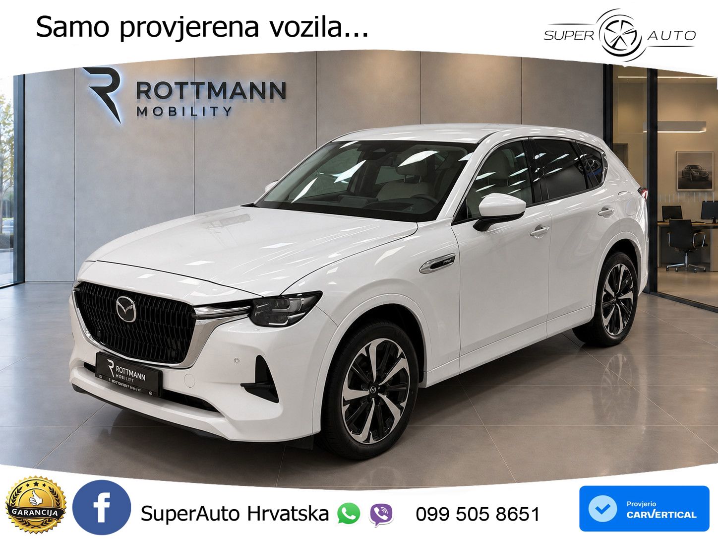 Mazda CX-60 2.5 e-Skyactiv (328 KS) AWD Automatic LED+GR SJED+ACC