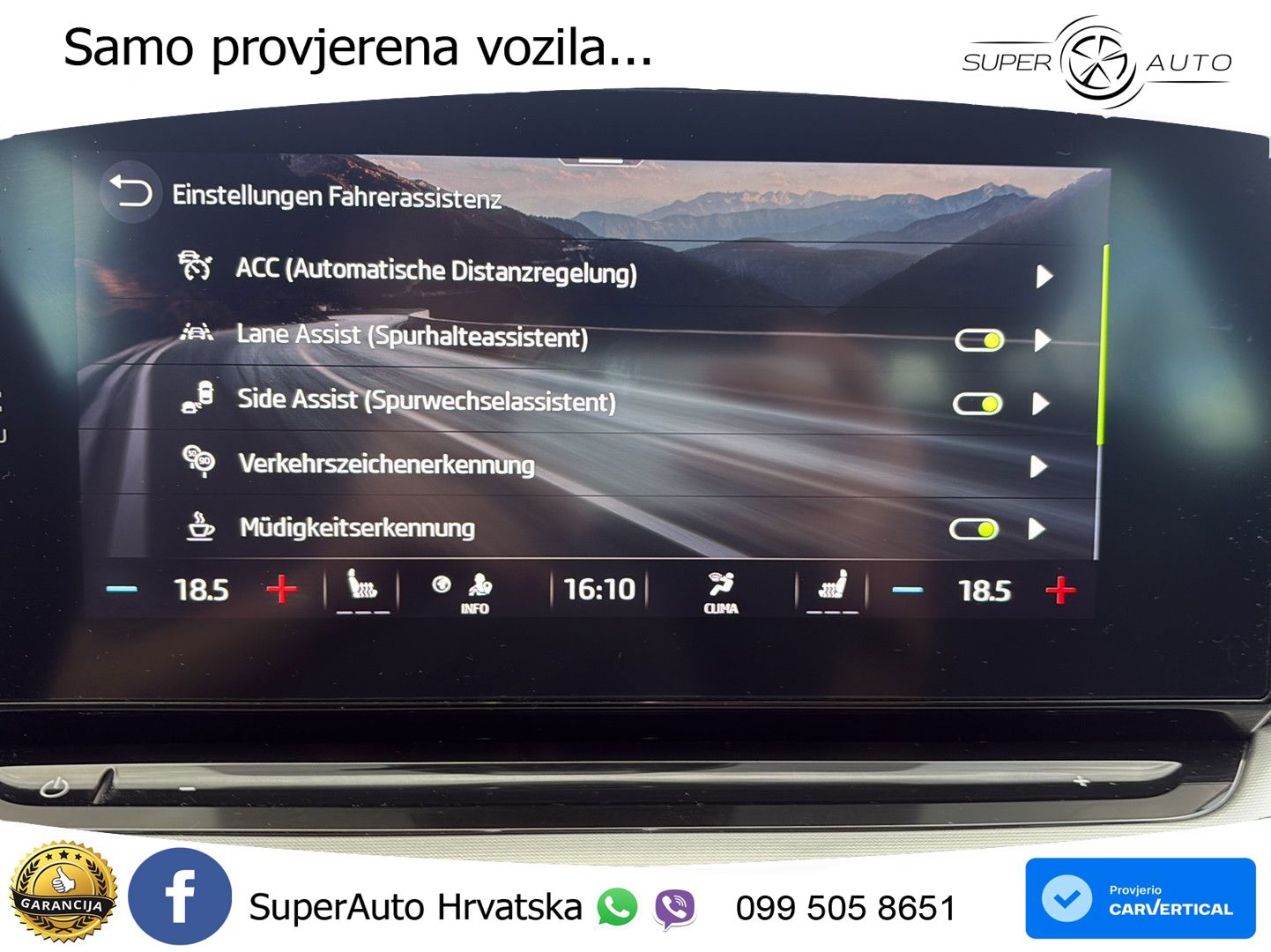 Škoda Octavia Combi 2.0 TDI (150 KS) DSG LED+GR SJED+ACC