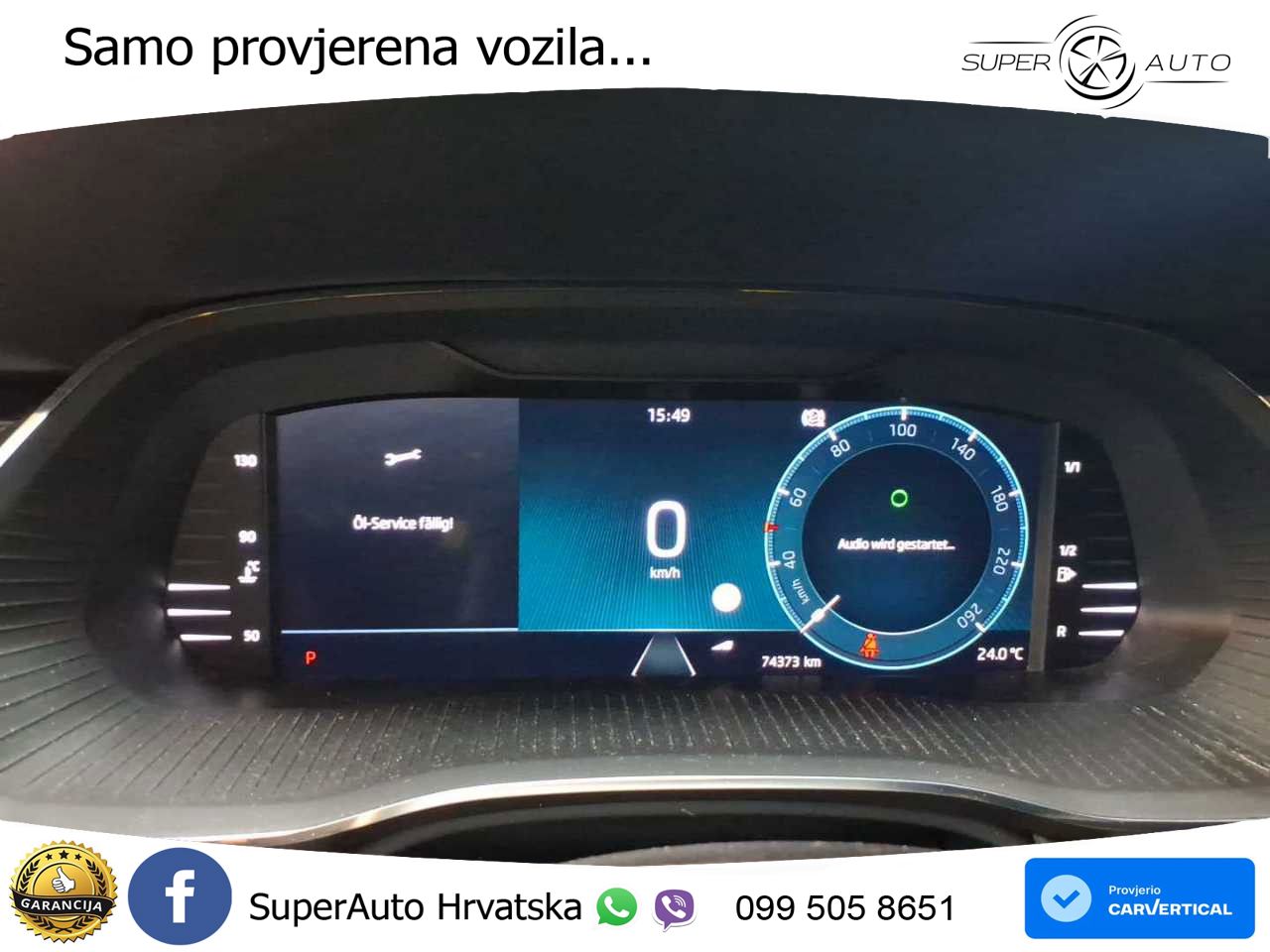Škoda Octavia Combi 2.0 TDI (150 KS) DSG LED+GR SJED+ACC