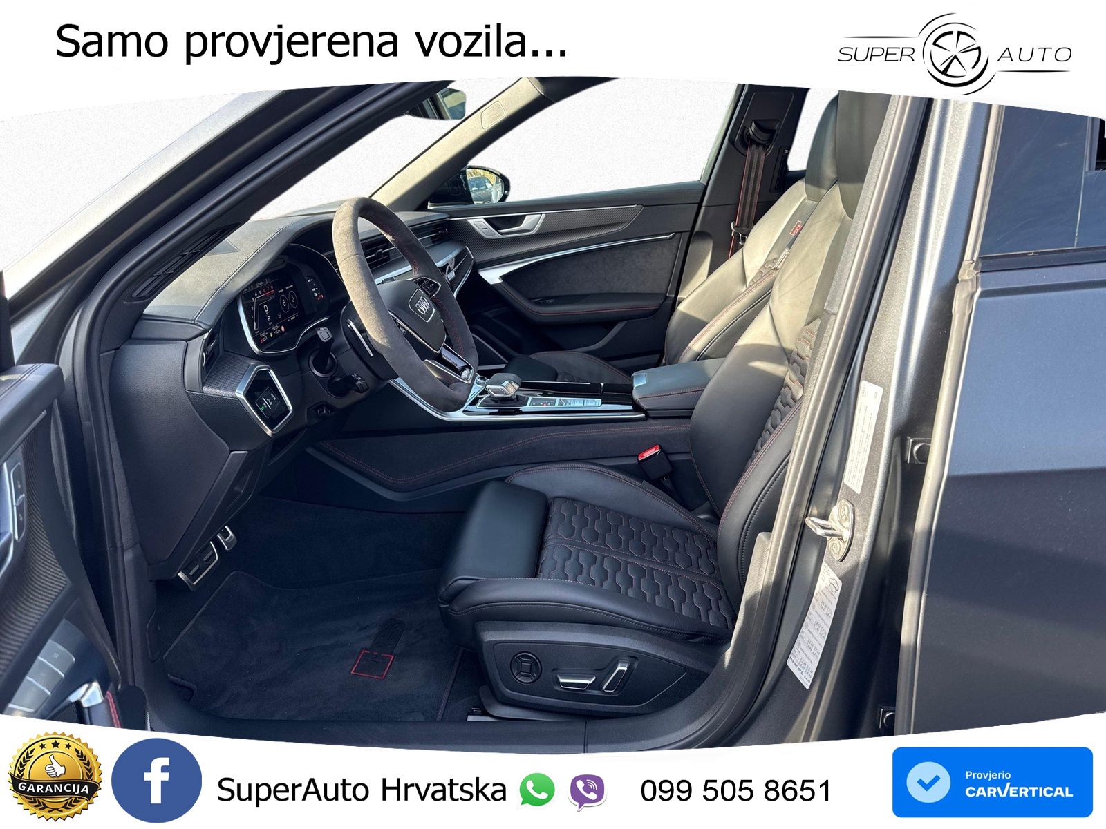 Audi RS6 Avant 4.0 TFSI V8 (600 KS) quattro Tiptronic advanced ACC+HEAD+4xGR SJED+360+PANO