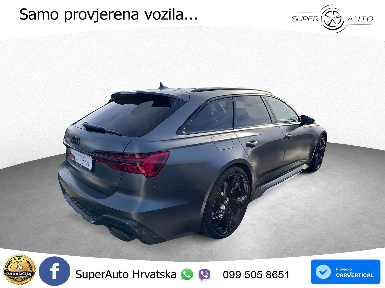 Audi RS6 Avant 4.0 TFSI V8 (600 KS) quattro Tiptronic advanced ACC+HEAD+4xGR SJED+360+PANO