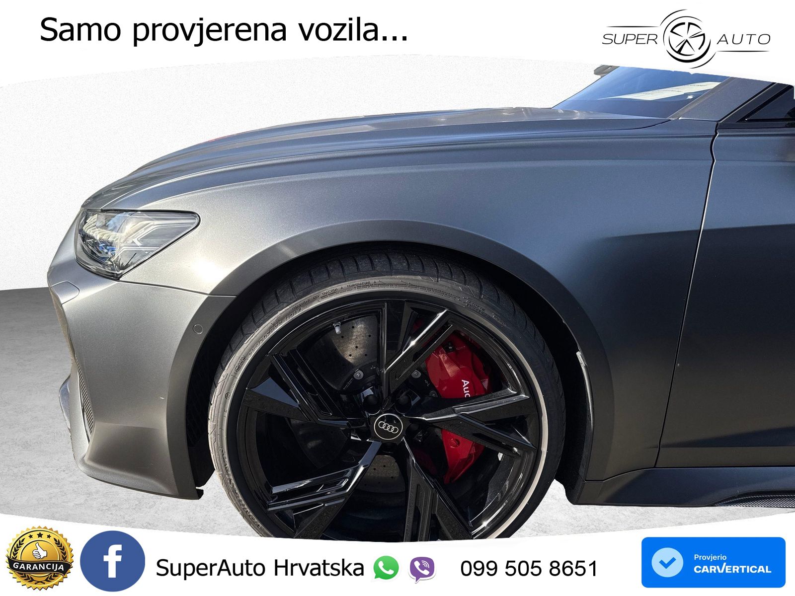Audi RS6 Avant 4.0 TFSI V8 (600 KS) quattro Tiptronic advanced ACC+HEAD+4xGR SJED+360+PANO