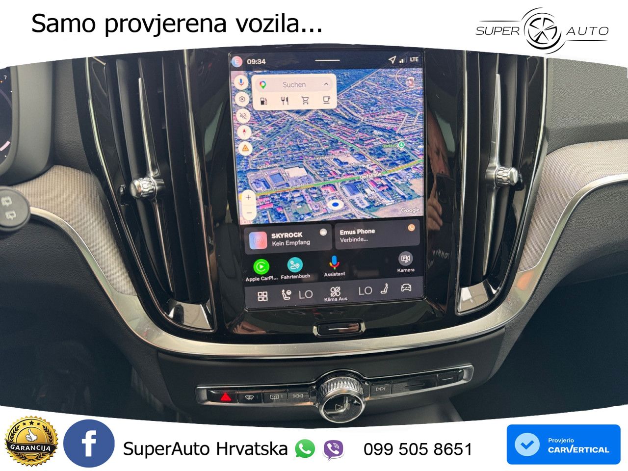 Volvo V60 2.0 B4 Benzin DCT ACC+HEAD+4xGR SJED+360+PANO