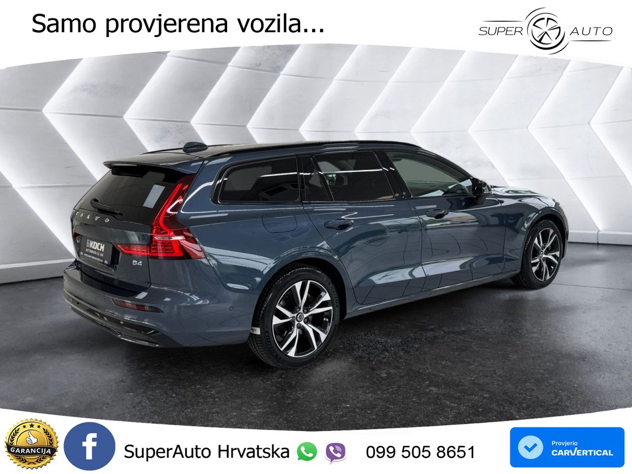 Volvo V60 2.0 B4 Benzin DCT ACC+HEAD+4xGR SJED+360+PANO