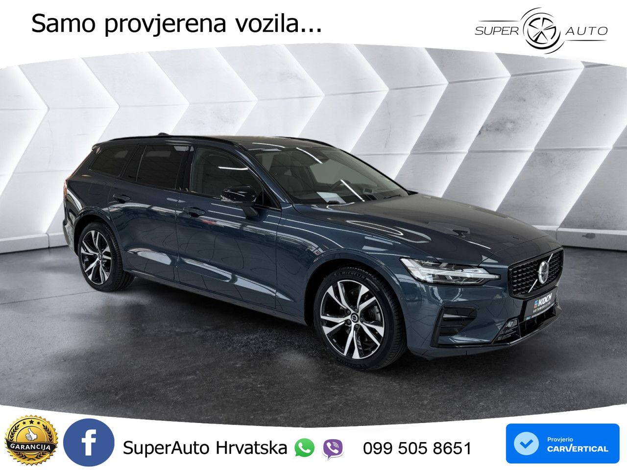 Volvo V60 2.0 B4 Benzin DCT ACC+HEAD+4xGR SJED+360+PANO