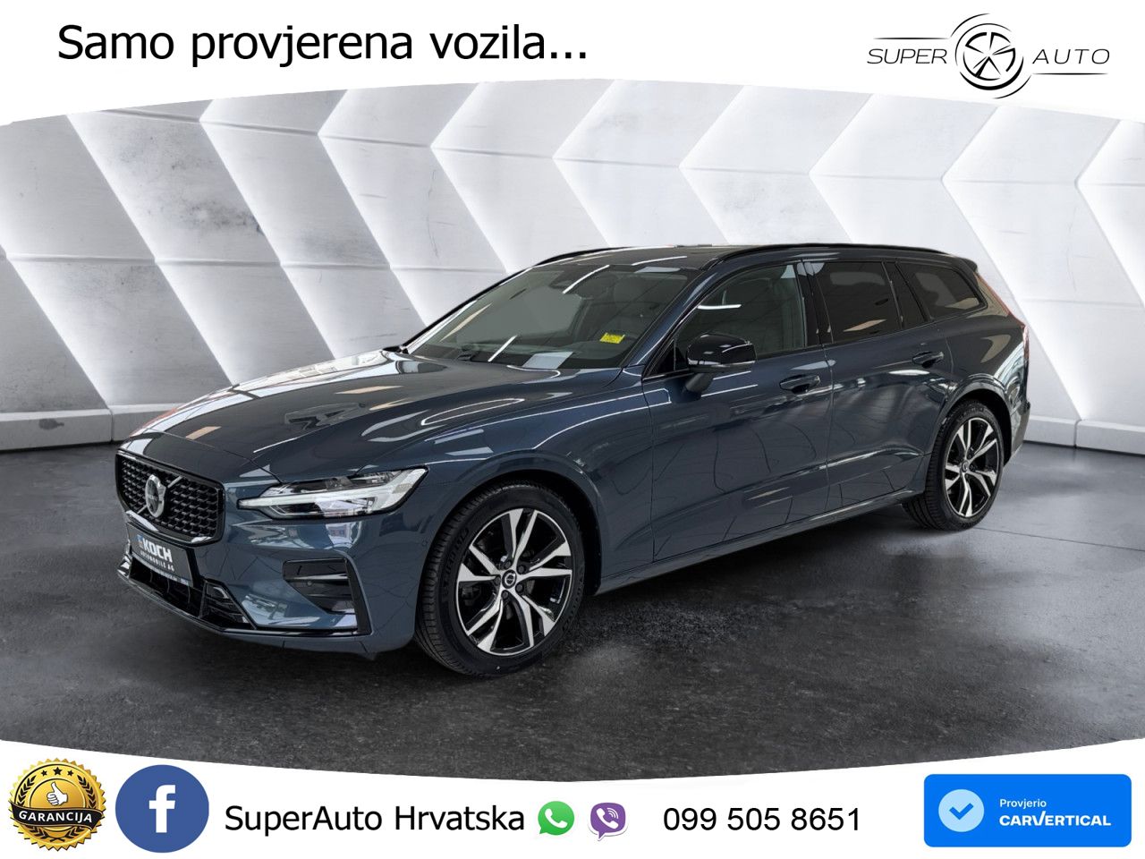 Volvo V60 2.0 B4 Benzin DCT ACC+HEAD+4xGR SJED+360+PANO