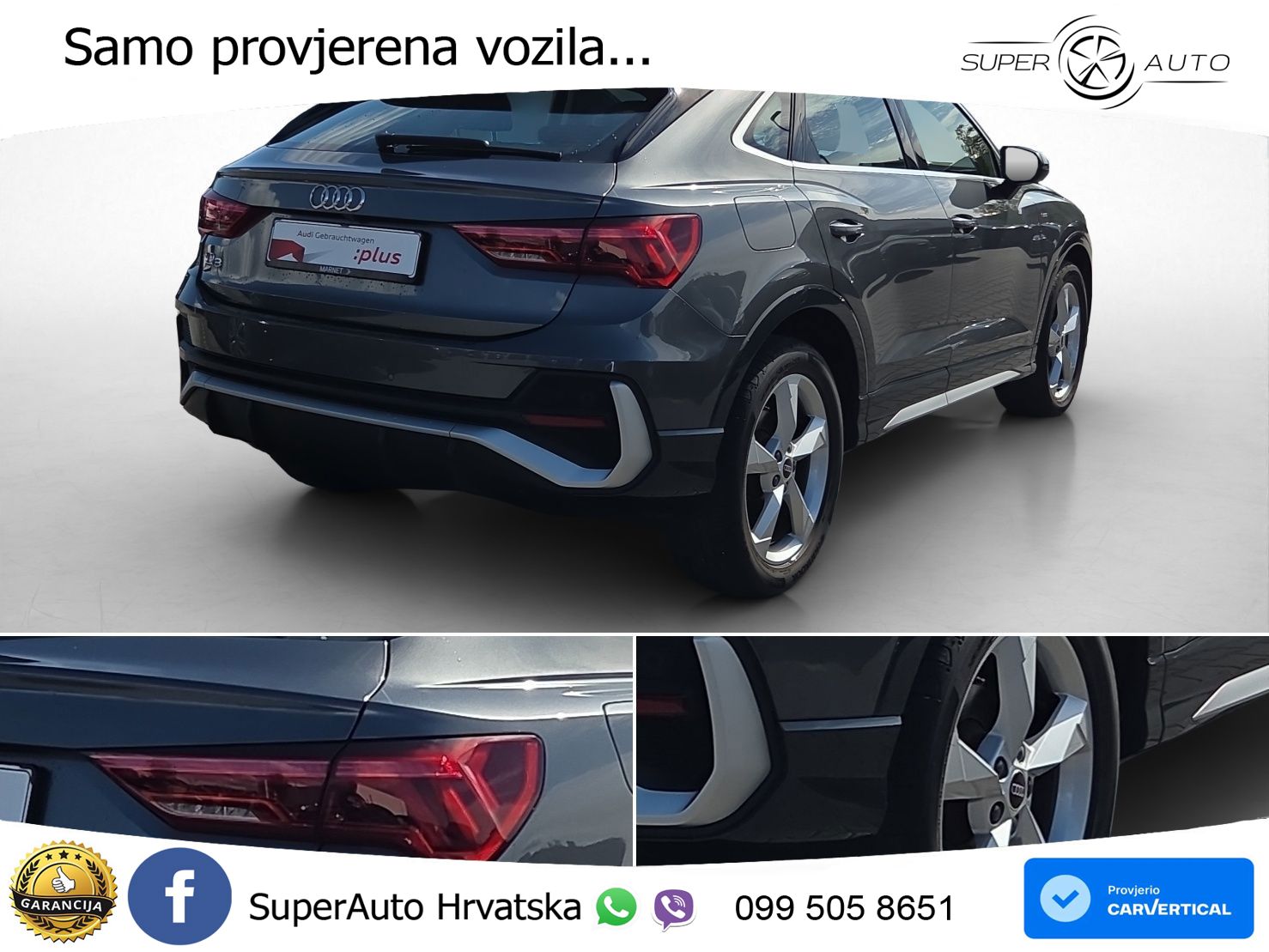 Audi Q3 II Sportback 35 TFSI (150 KS) S tronic S line