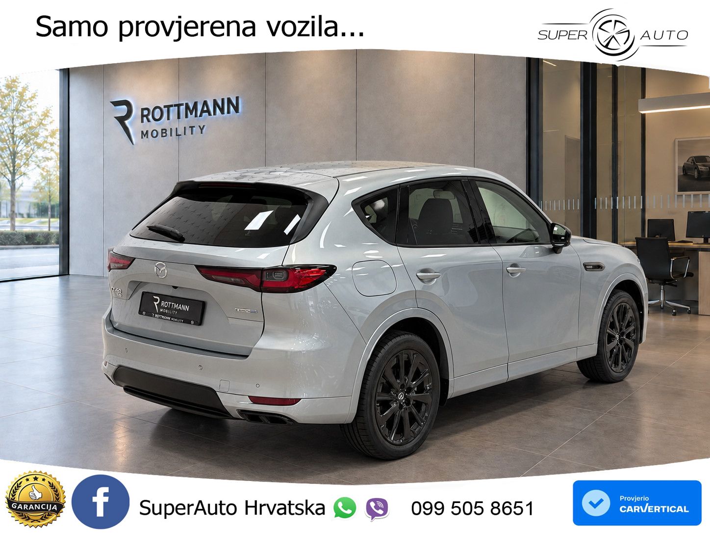 Mazda CX-60 2.5 e-Skyactiv (328 KS) AWD Automatic LED+GR SJED+ACC