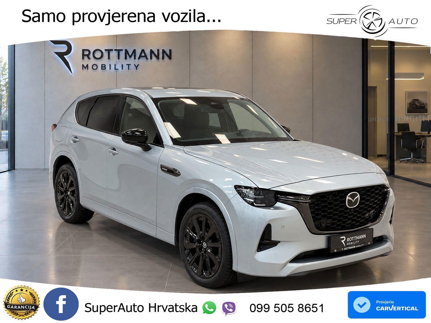Mazda CX-60 2.5 e-Skyactiv (328 KS) AWD Automatic LED+GR SJED+ACC