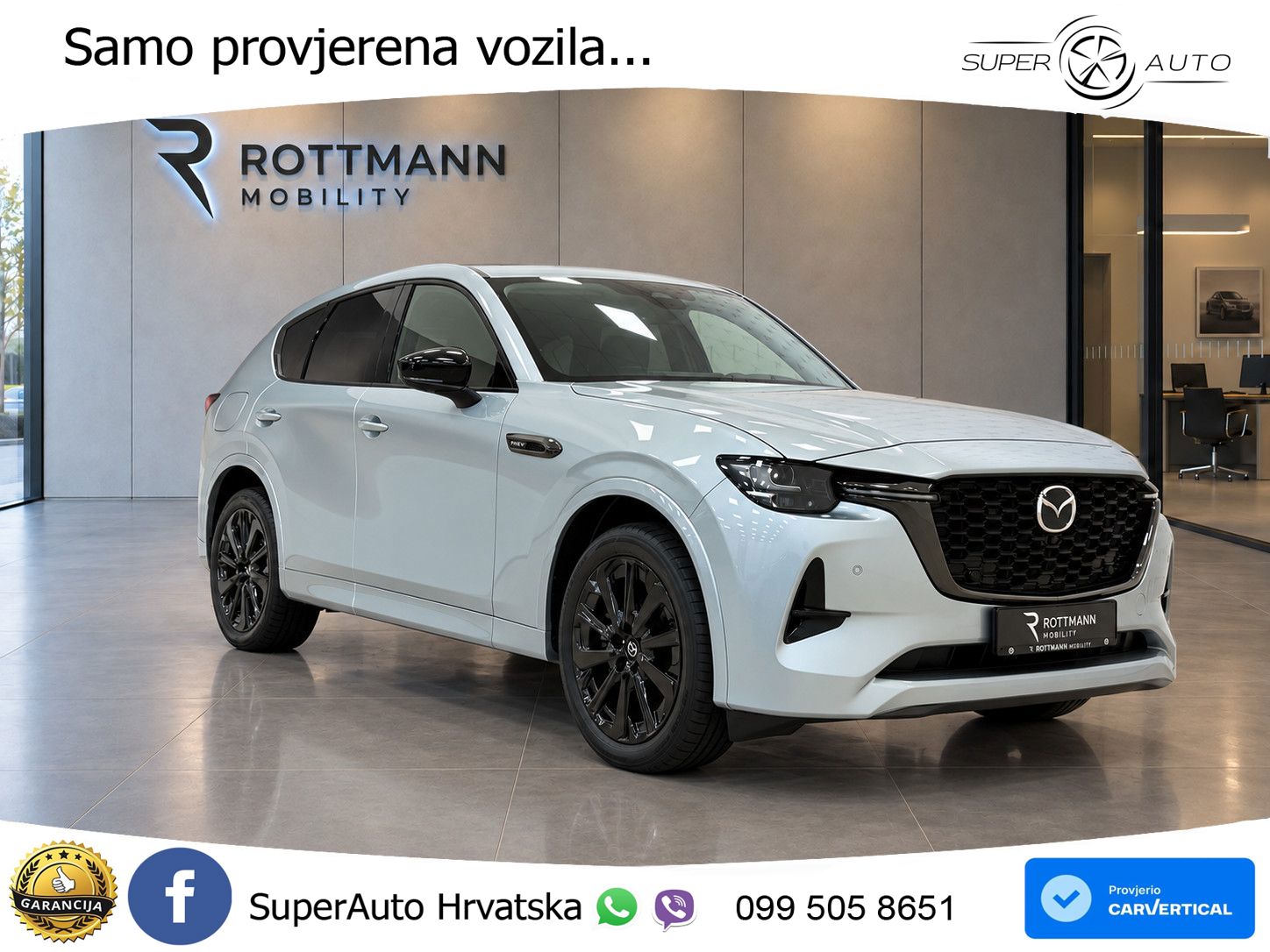 Mazda CX-60 2.5 e-Skyactiv (328 KS) AWD Automatic LED+GR SJED+ACC