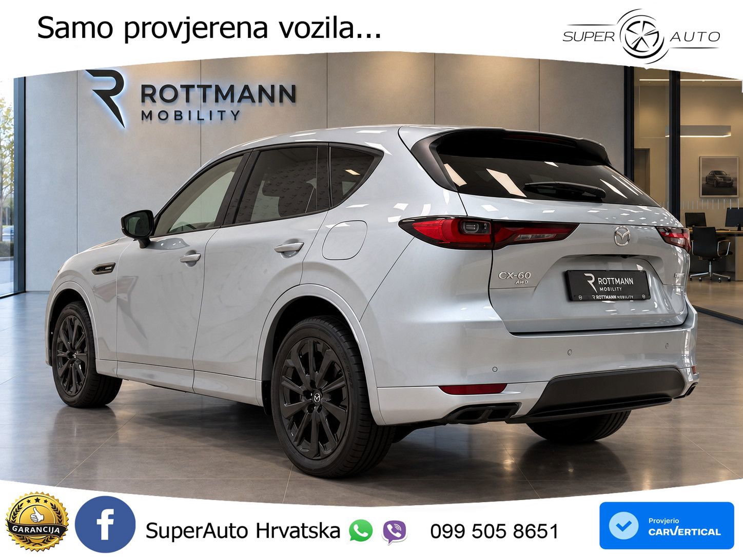 Mazda CX-60 2.5 e-Skyactiv (328 KS) AWD Automatic LED+GR SJED+ACC