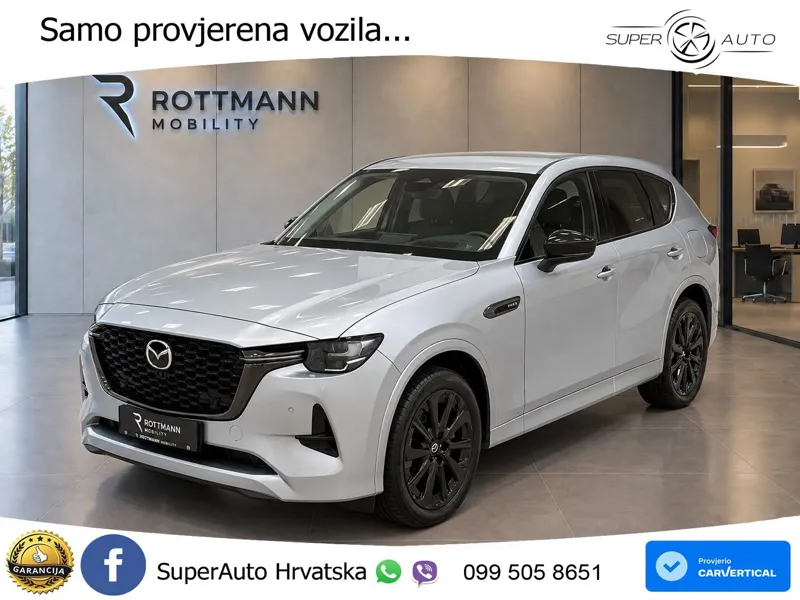 Mazda CX-60 2.5 e-Skyactiv (328 KS) AWD Automatic LED+GR SJED+ACC