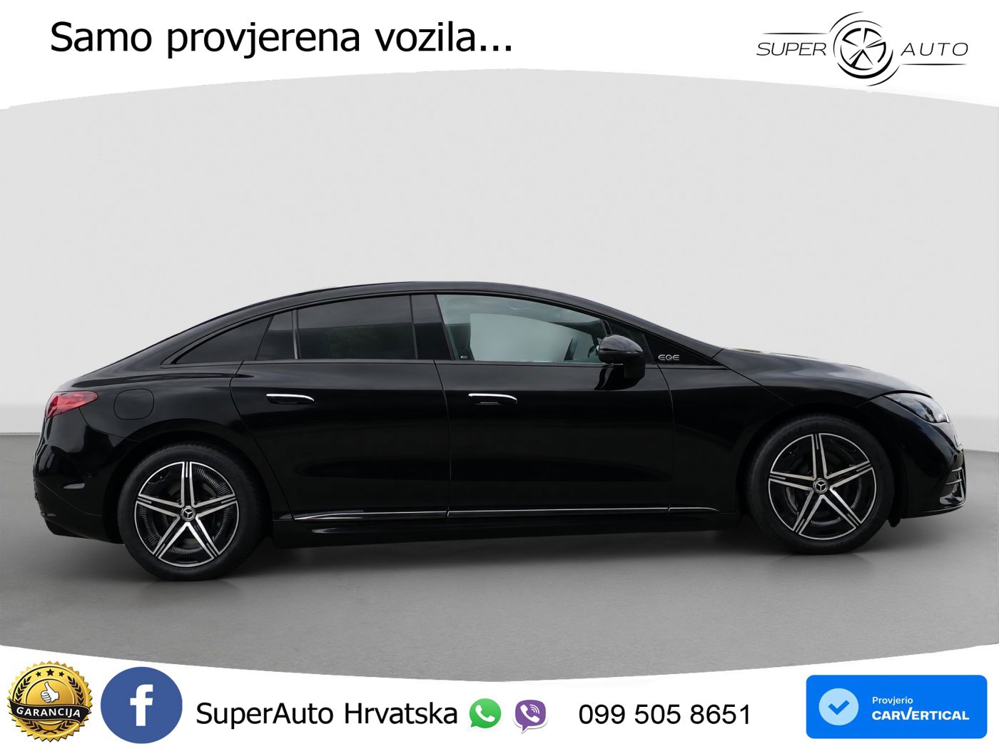 Mercedes EQE 350 98 kWh (292 KS) 4MATIC AMG LED+GR SJED+ACC