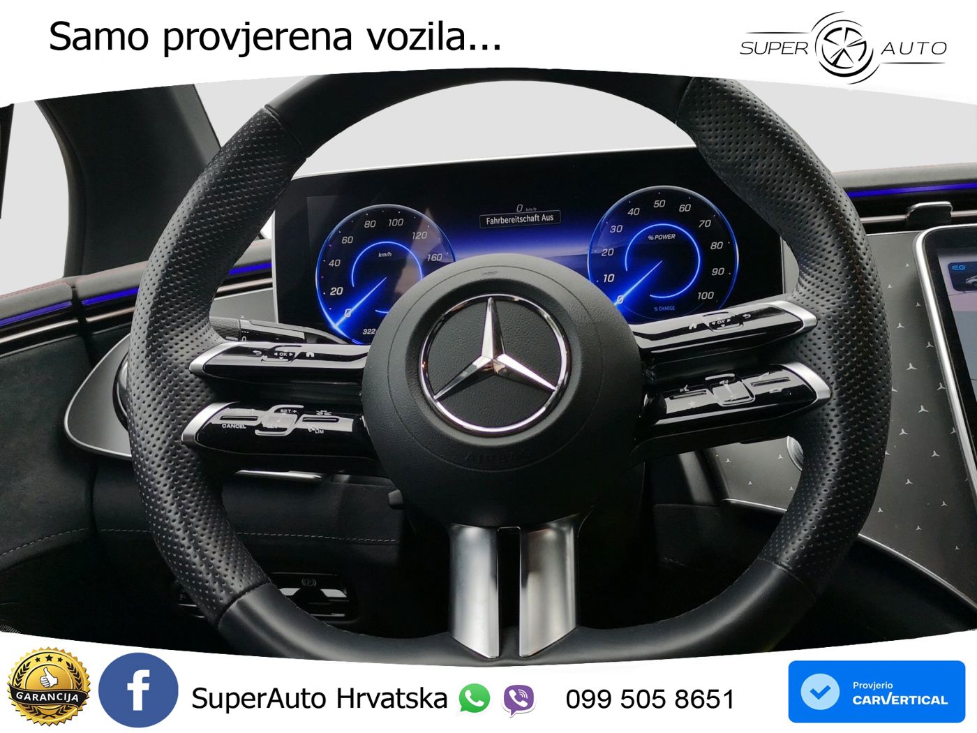 Mercedes EQE 350 98 kWh (292 KS) 4MATIC AMG LED+GR SJED+ACC