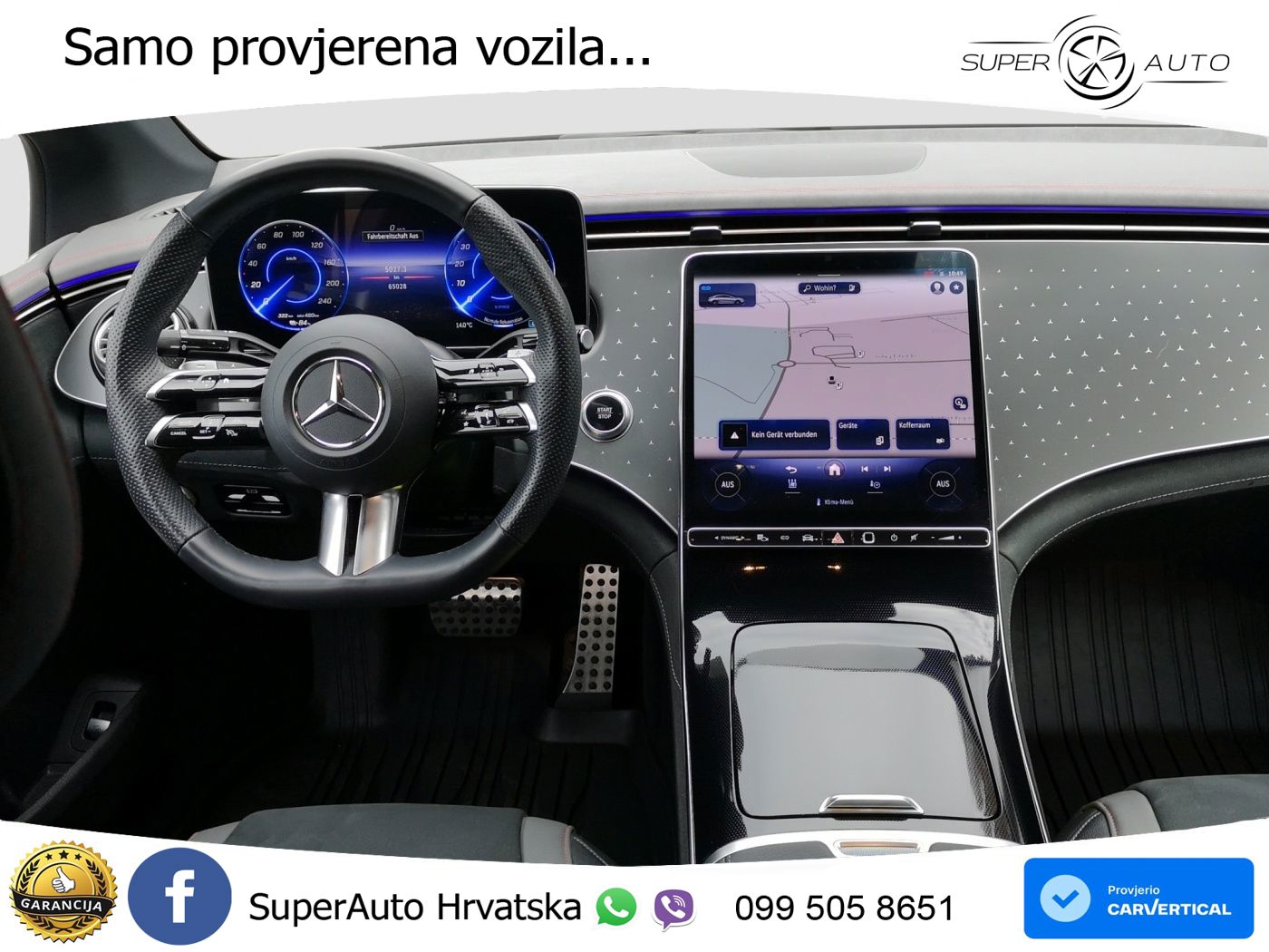 Mercedes EQE 350 98 kWh (292 KS) 4MATIC AMG LED+GR SJED+ACC