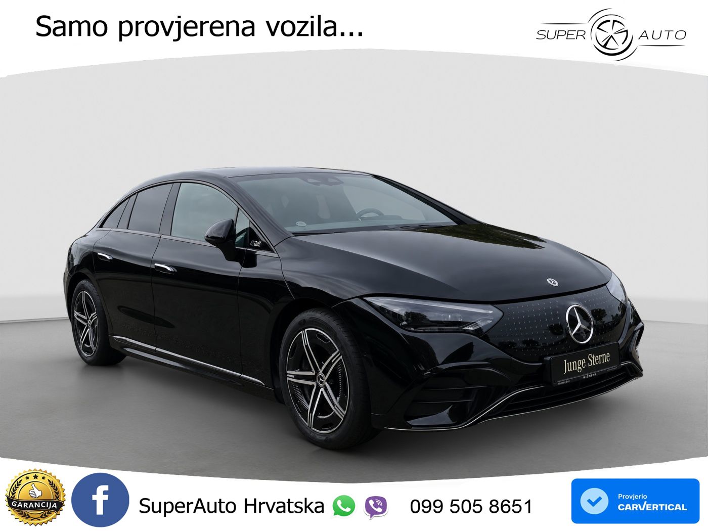 Mercedes EQE 350 98 kWh (292 KS) 4MATIC AMG LED+GR SJED+ACC