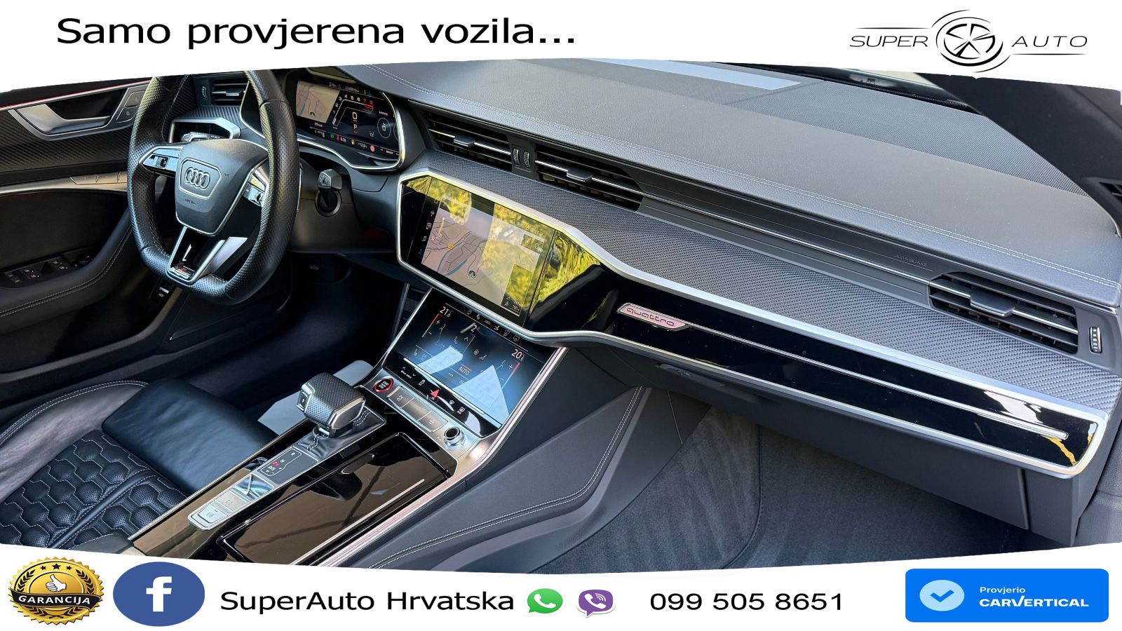 Audi RS7 4.0 TFSI V8 (600 KS) quattro tiptronic LED+GR SJED+ACC