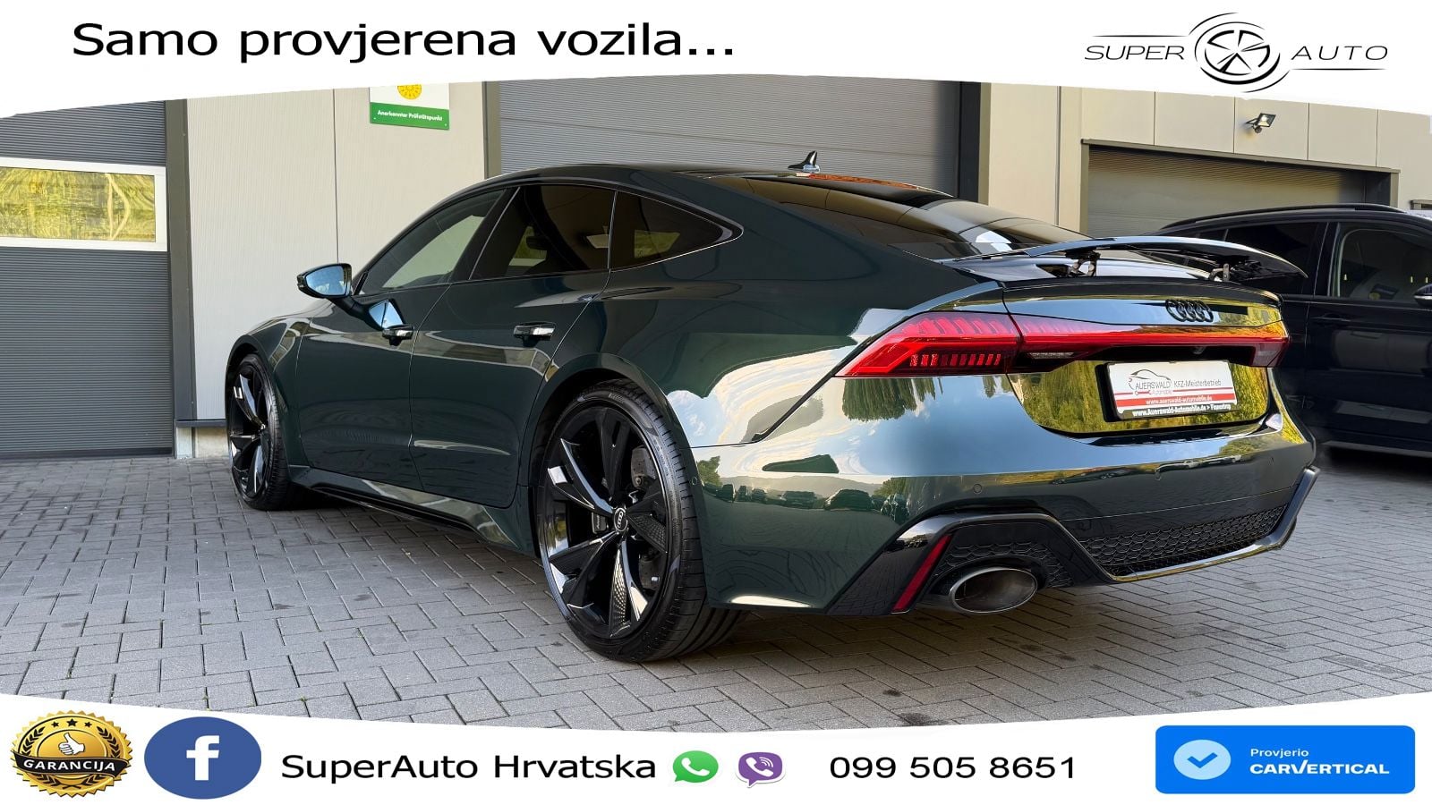 Audi RS7 4.0 TFSI V8 (600 KS) quattro tiptronic LED+GR SJED+ACC