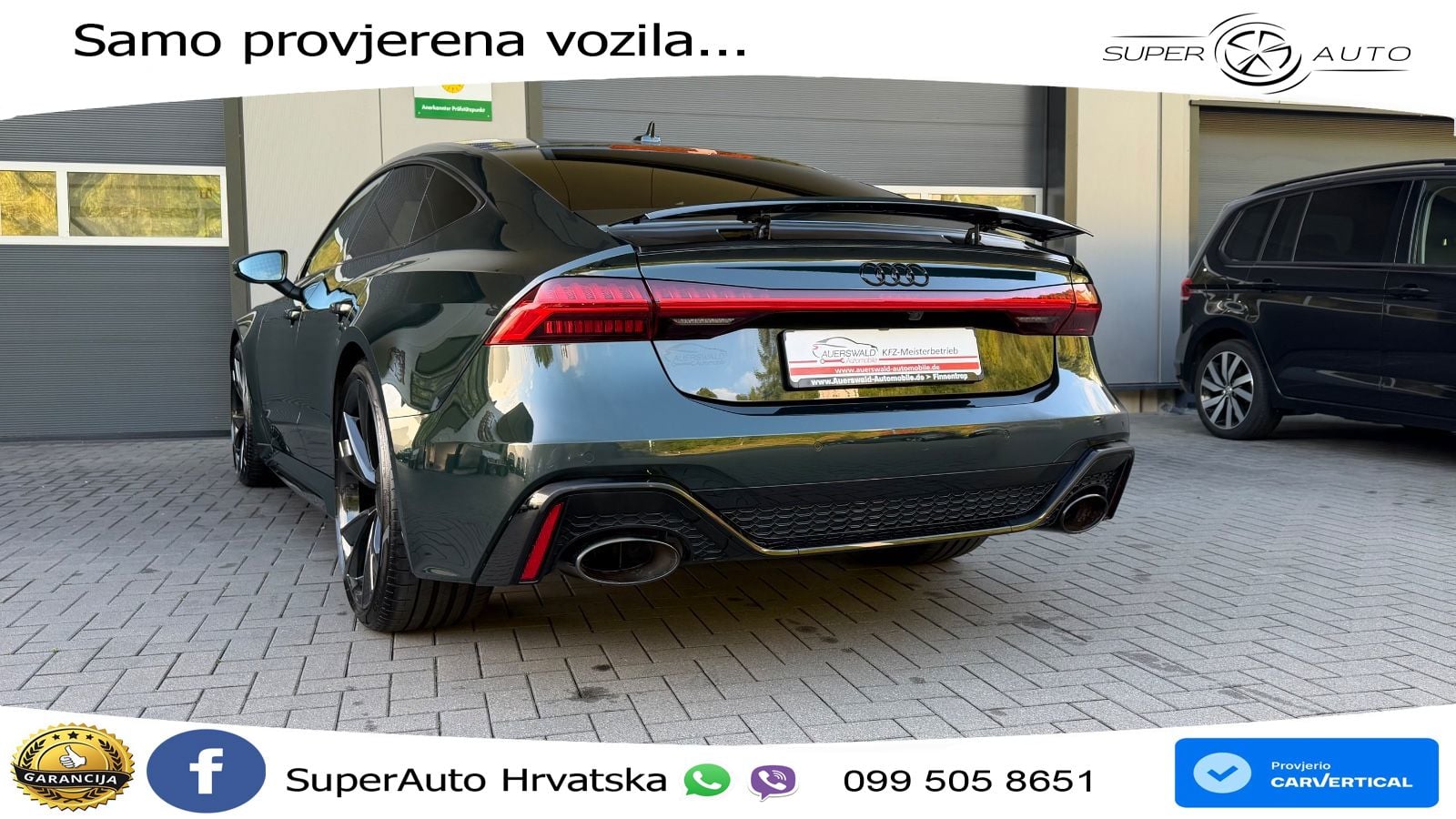 Audi RS7 4.0 TFSI V8 (600 KS) quattro tiptronic LED+GR SJED+ACC