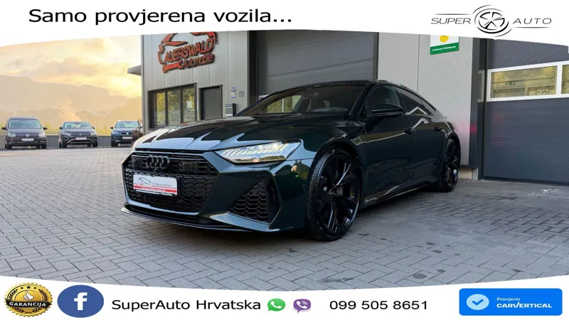 Audi RS7 4.0 TFSI V8 (600 KS) quattro tiptronic LED+GR SJED+ACC
