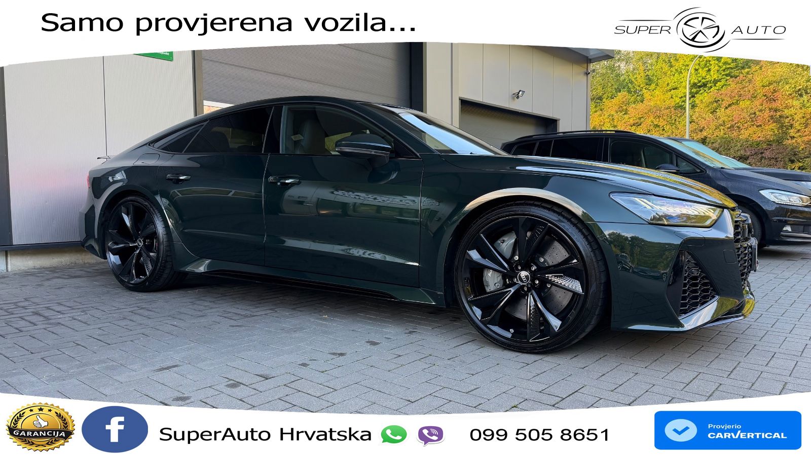 Audi RS7 4.0 TFSI V8 (600 KS) quattro tiptronic LED+GR SJED+ACC
