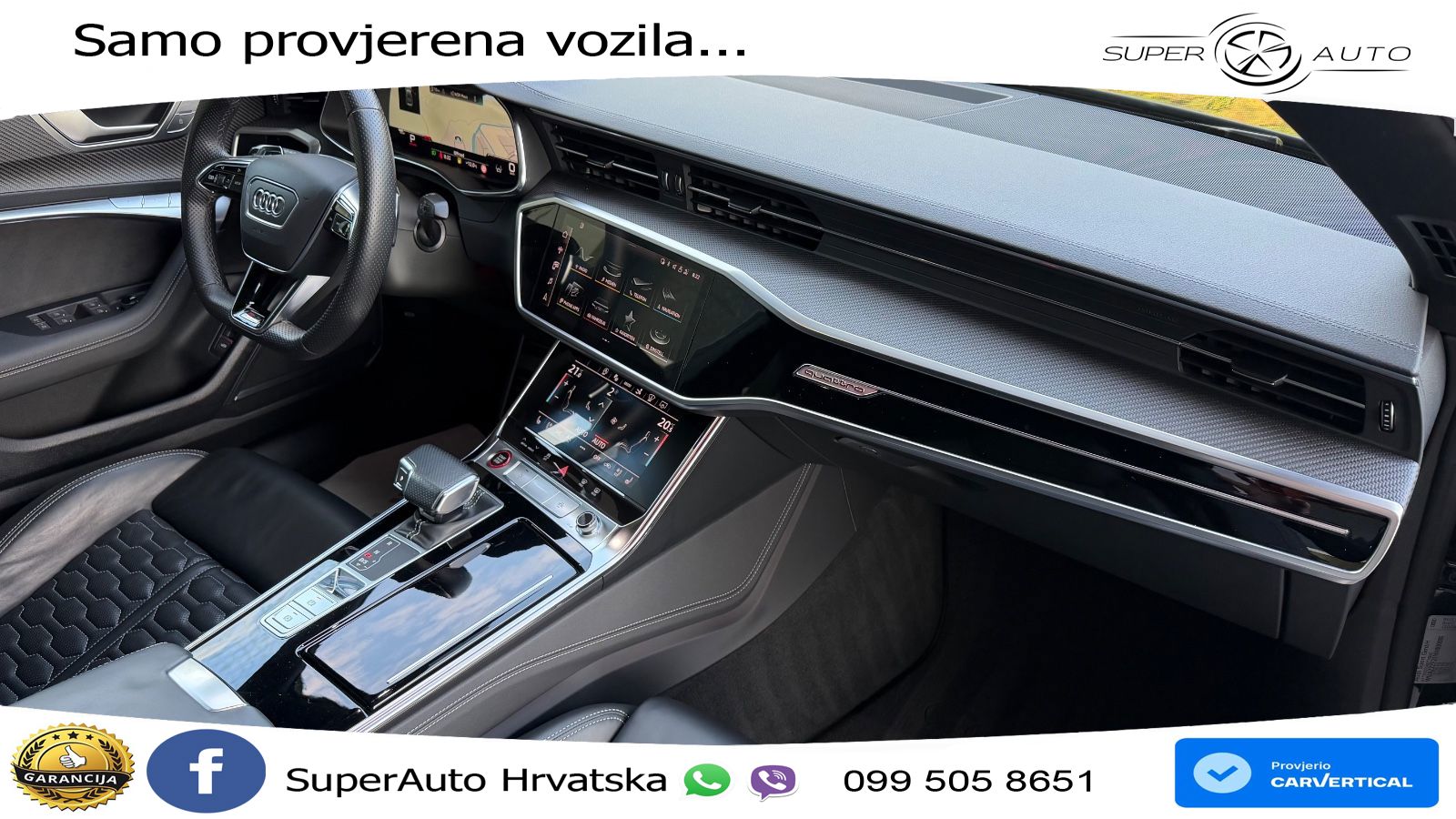 Audi RS7 4.0 TFSI V8 (600 KS) quattro tiptronic LED+GR SJED+ACC