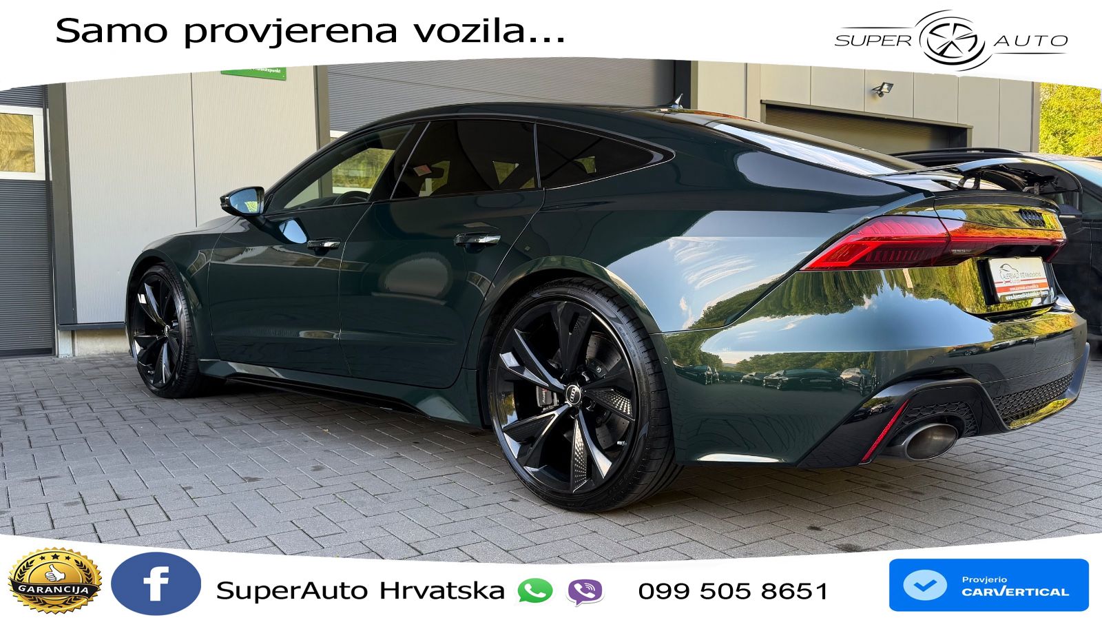 Audi RS7 4.0 TFSI V8 (600 KS) quattro tiptronic LED+GR SJED+ACC