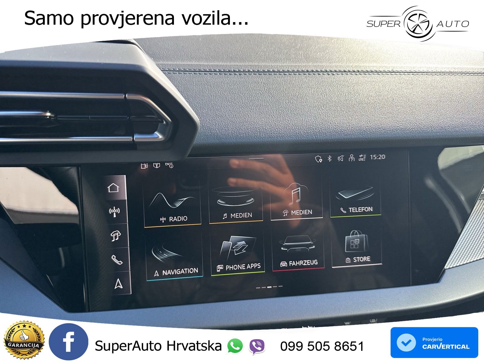 Audi A3 40 TFSI (204 KS) quattro S tronic S line LED+GR SJED+ACC