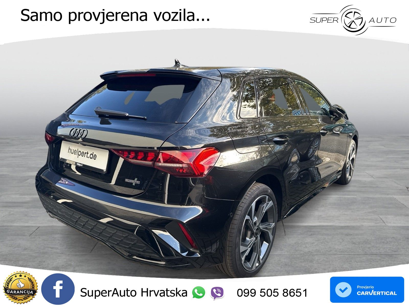 Audi A3 40 TFSI (204 KS) quattro S tronic S line LED+GR SJED+ACC