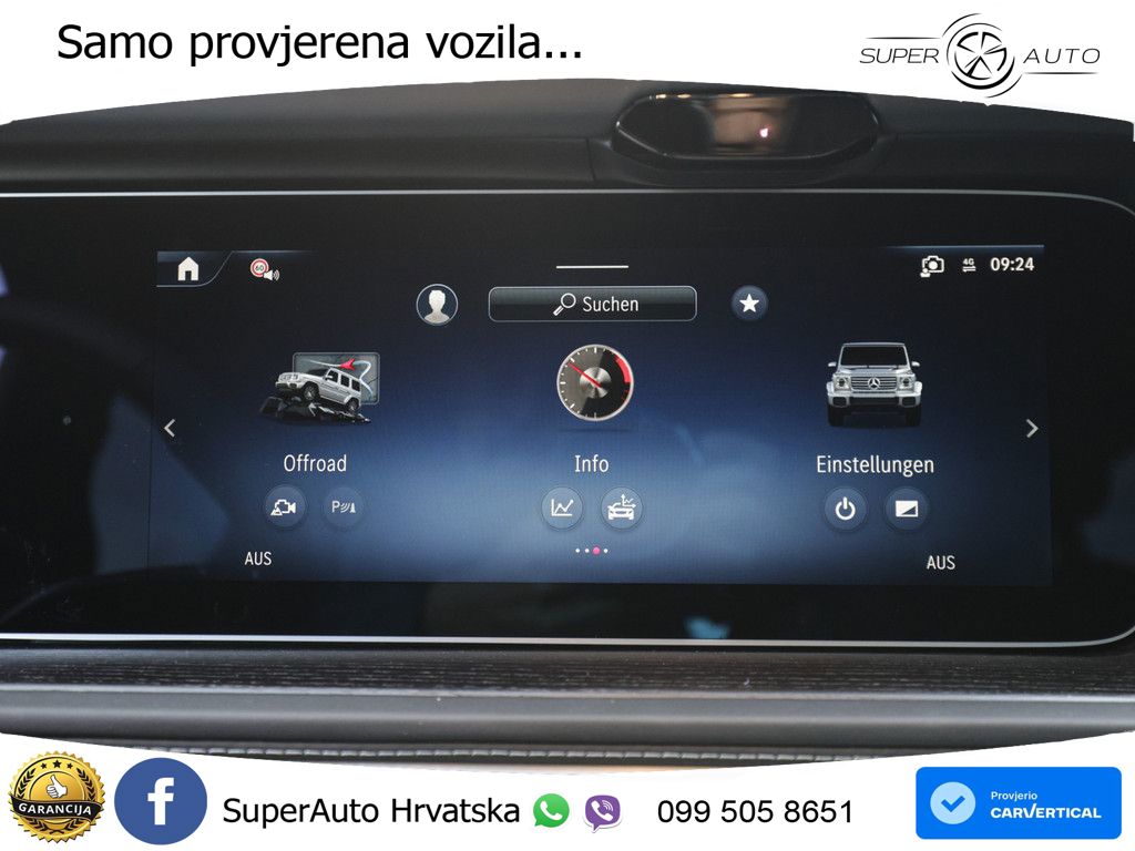 Mercedes G 450d Long (367 KS) 4MATIC 9G-TRONIC Superior LED+GR SJED+ACC