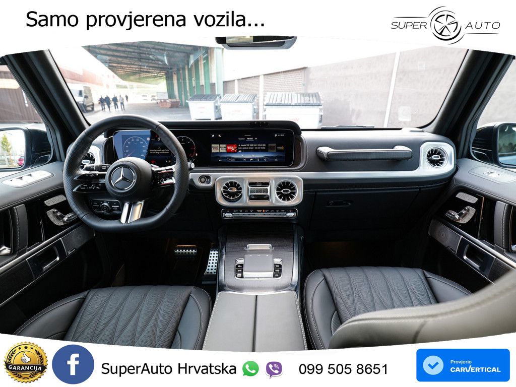 Mercedes G 450d Long (367 KS) 4MATIC 9G-TRONIC Superior LED+GR SJED+ACC
