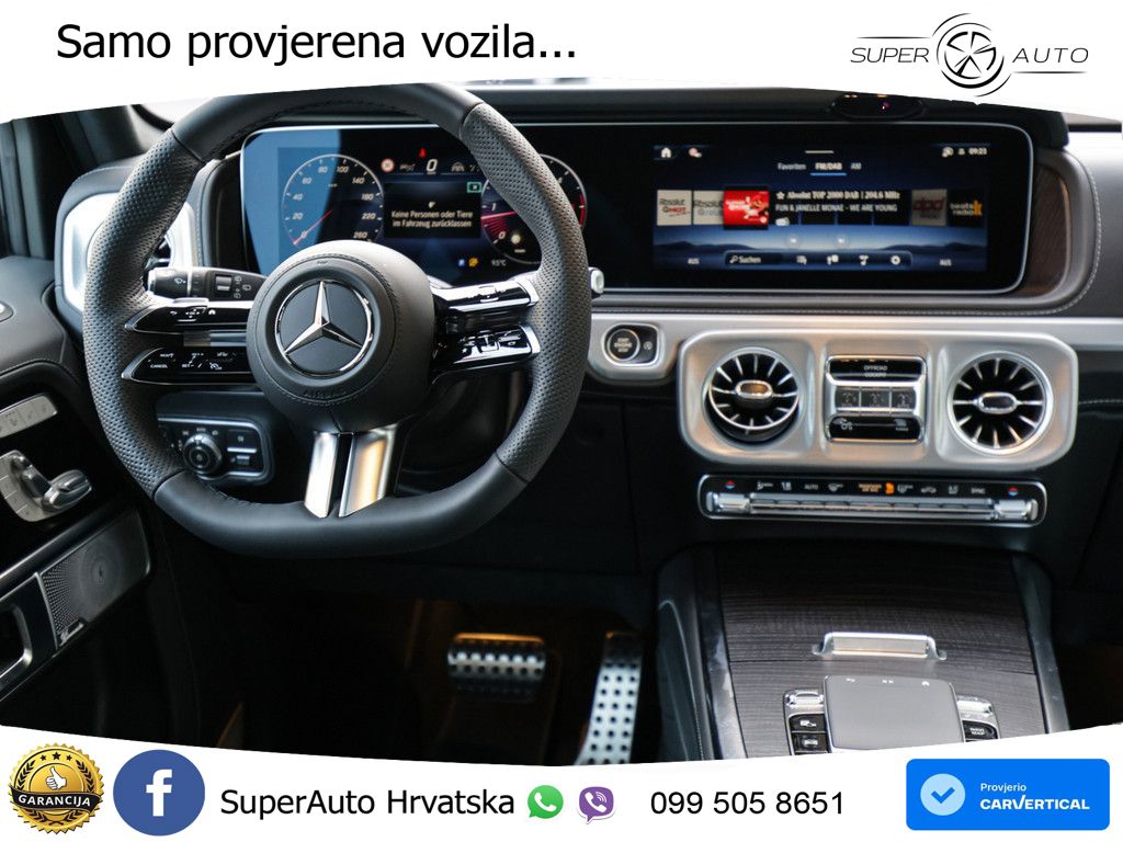 Mercedes G 450d Long (367 KS) 4MATIC 9G-TRONIC Superior LED+GR SJED+ACC