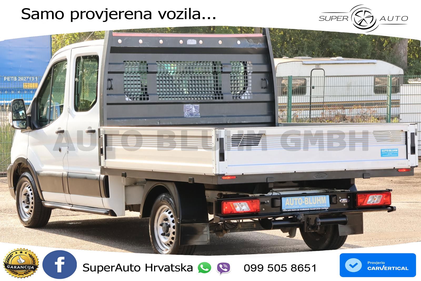 Ford Transit 310-EB Doka L2 + AHK 2.5T Klima 7-Sitze 131 KS