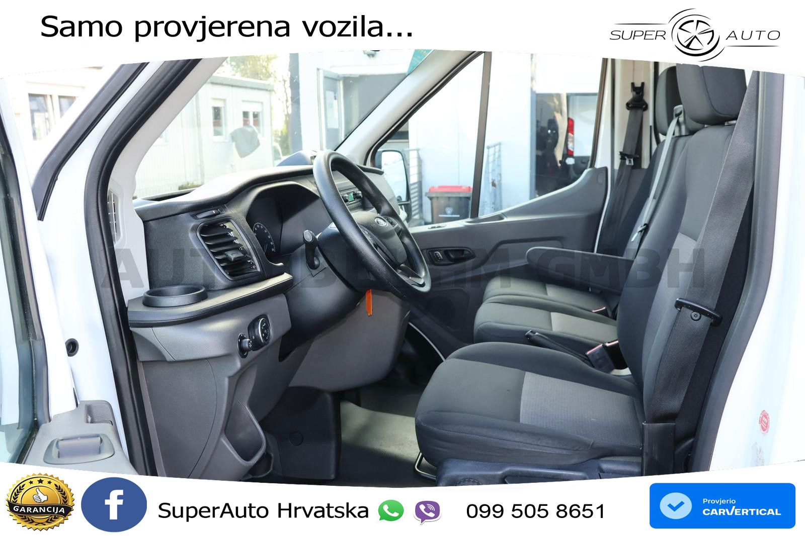 Ford Transit 310-EB Doka L2 + AHK 2.5T Klima 7-Sitze 131 KS
