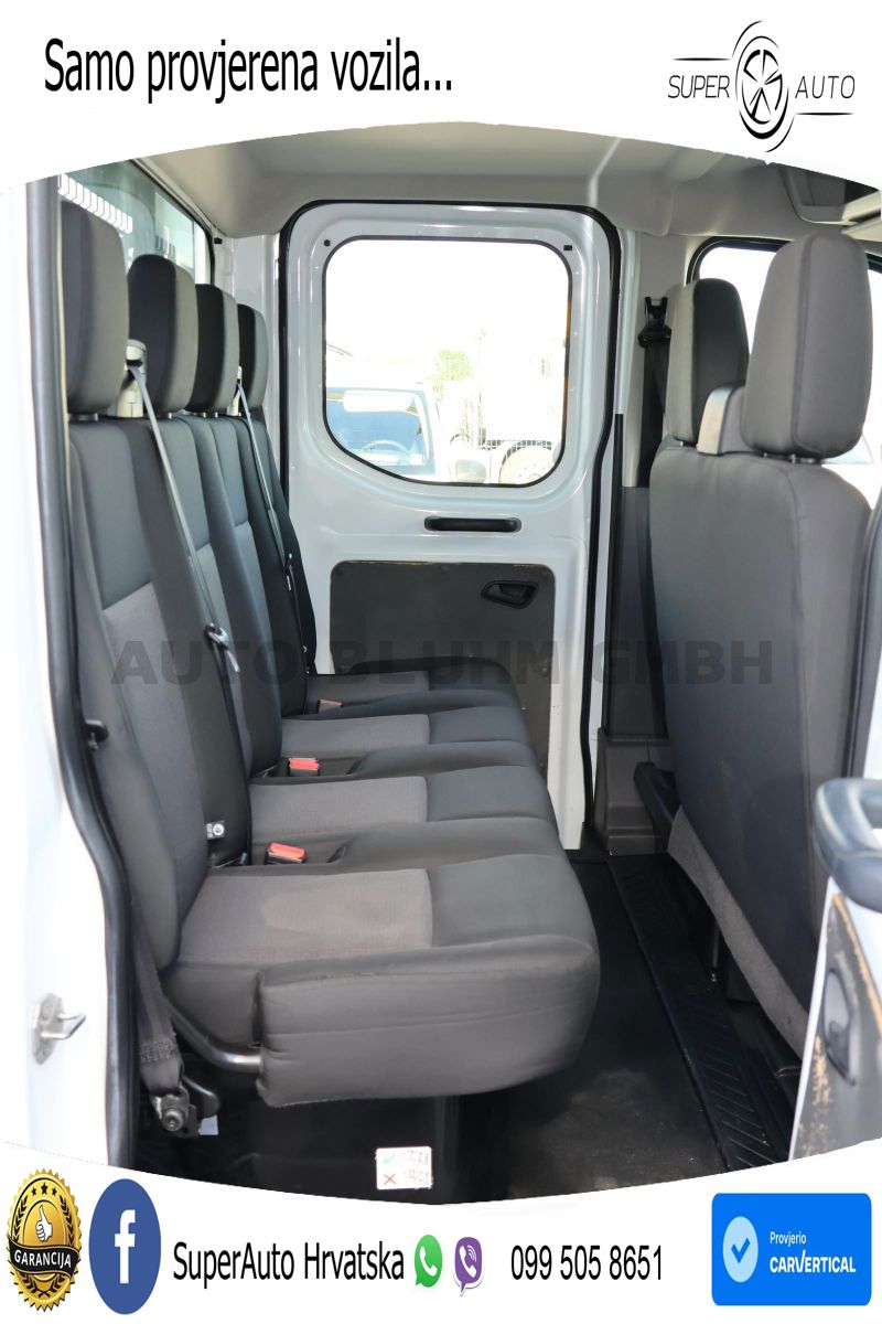 Ford Transit 310-EB Doka L2 + AHK 2.5T Klima 7-Sitze 131 KS