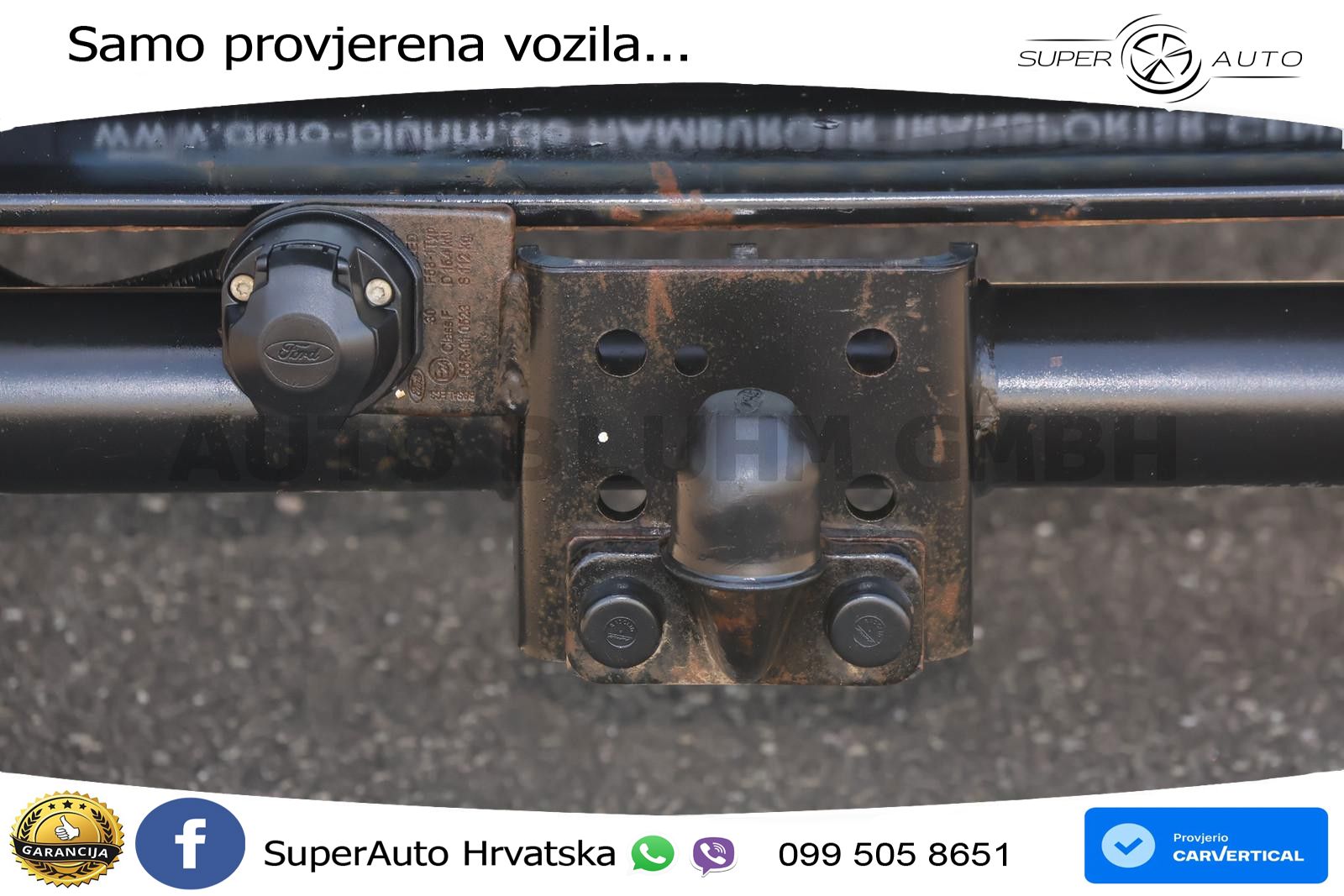 Ford Transit 310-EB Doka L2 + AHK 2.5T Klima 7-Sitze 131 KS