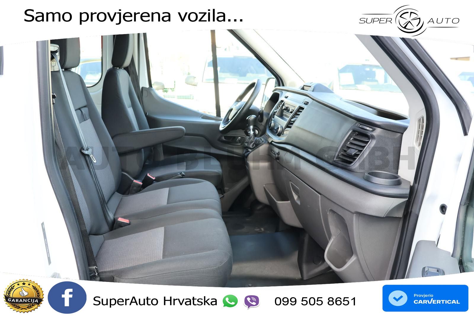 Ford Transit 310-EB Doka L2 + AHK 2.5T Klima 7-Sitze 131 KS