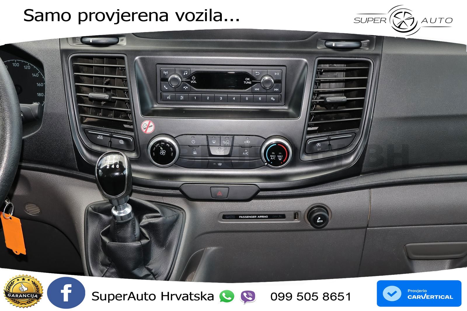 Ford Transit 310-EB Doka L2 + AHK 2.5T Klima 7-Sitze 131 KS