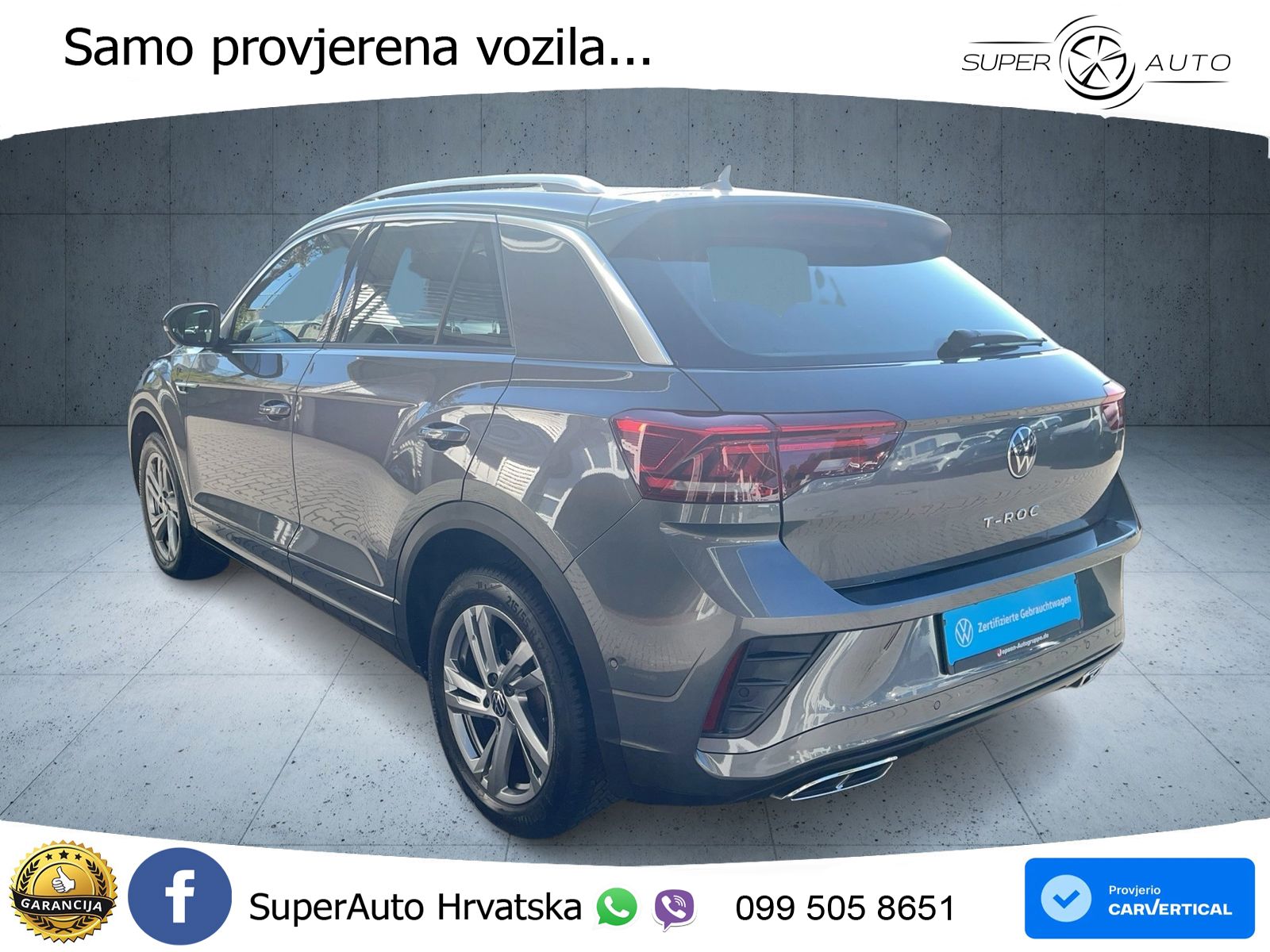 Volkswagen T-Roc I 1.5 TSI (150 KS) DSG LED+GR SJED+ACC