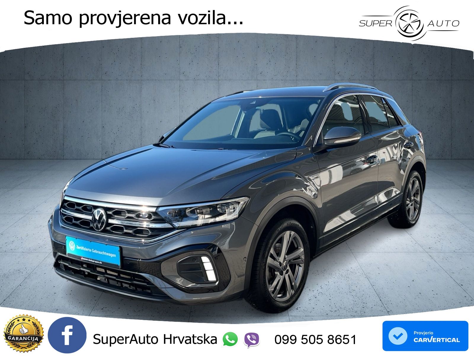 Volkswagen T-Roc I 1.5 TSI (150 KS) DSG LED+GR SJED+ACC
