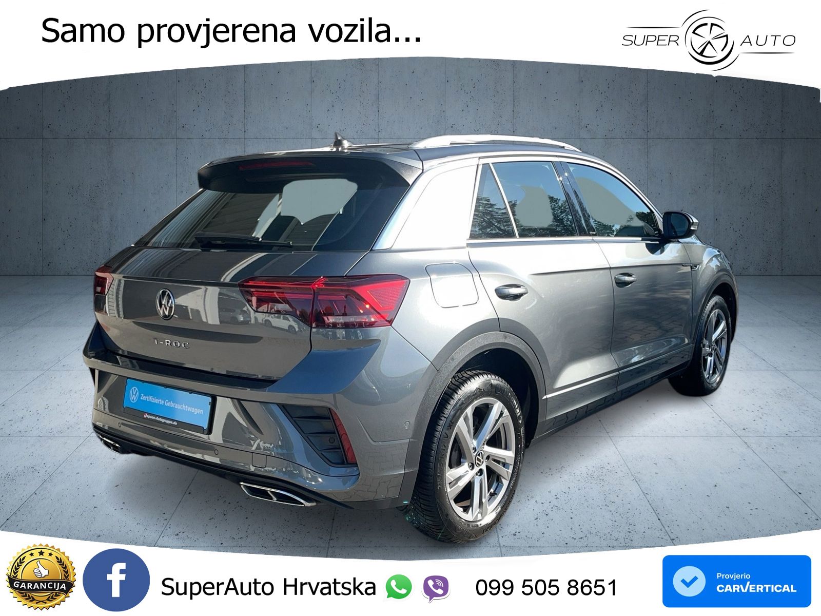Volkswagen T-Roc I 1.5 TSI (150 KS) DSG LED+GR SJED+ACC