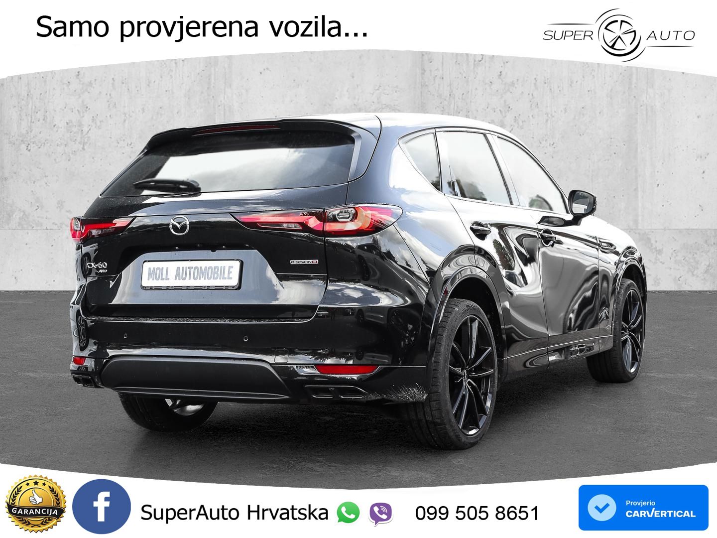 Mazda CX-60 3.3 e-Skyactiv D (254 KS) AWD Automatic MATRIX+GR SJED+KAM
