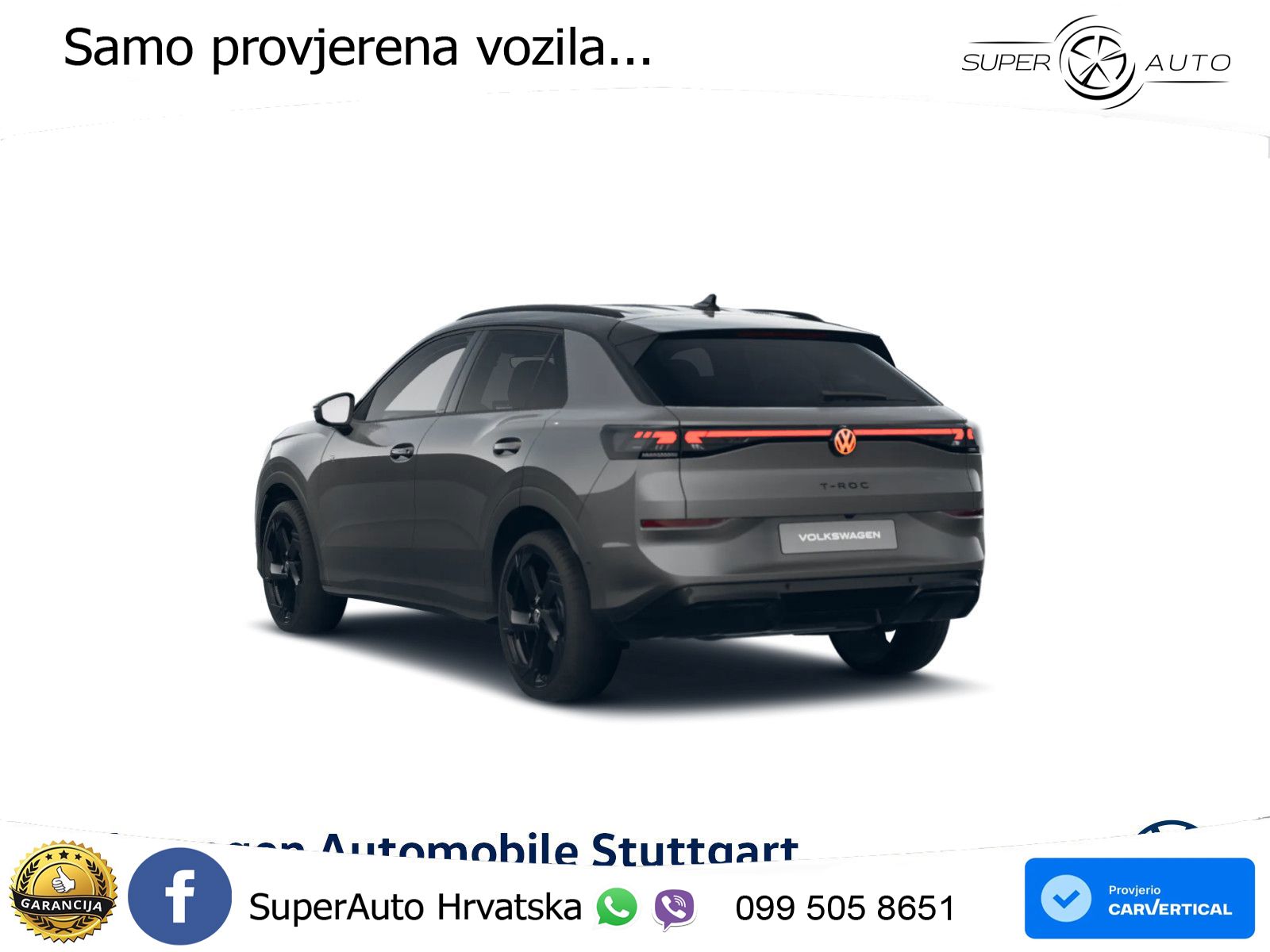 Volkswagen T-Roc 1.5 eTSI (150 KS)  DSG R-Line LED+GR SJED+ACC