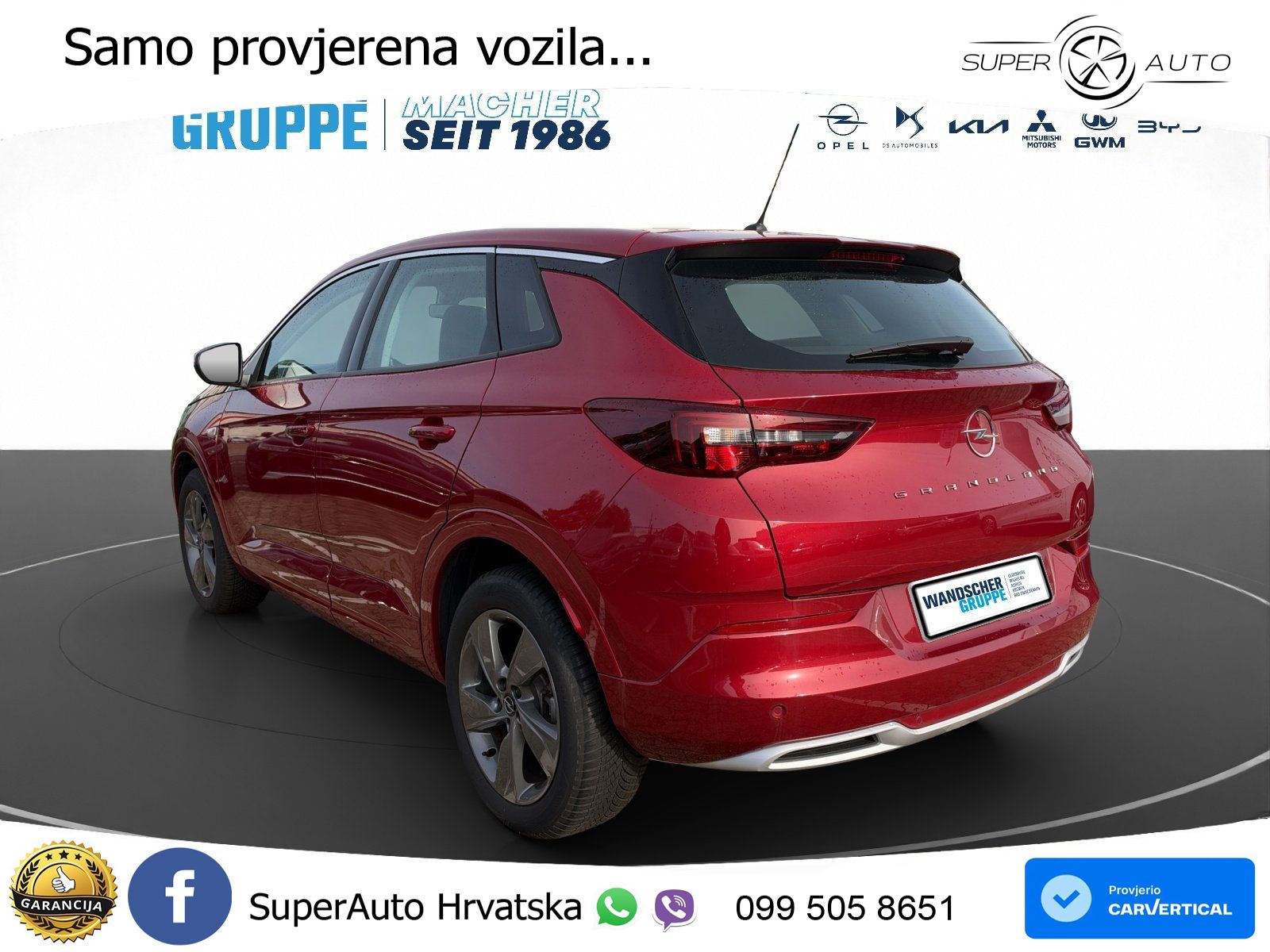 Opel Grandland 1.2i Turbo (130 KS) Automatic LED+GR SJED+ACC