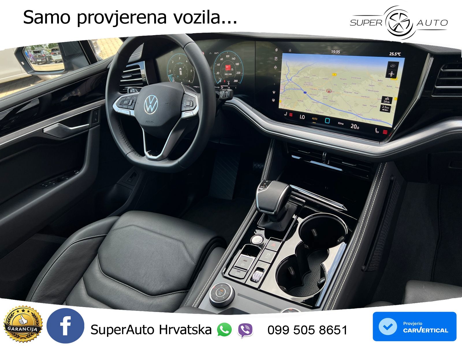 Volkswagen Touareg 3.0 V6 TDI (231 KS) 4MOTION Tiptronic ZRAČNI+ACC+4xGR SJED+KAM