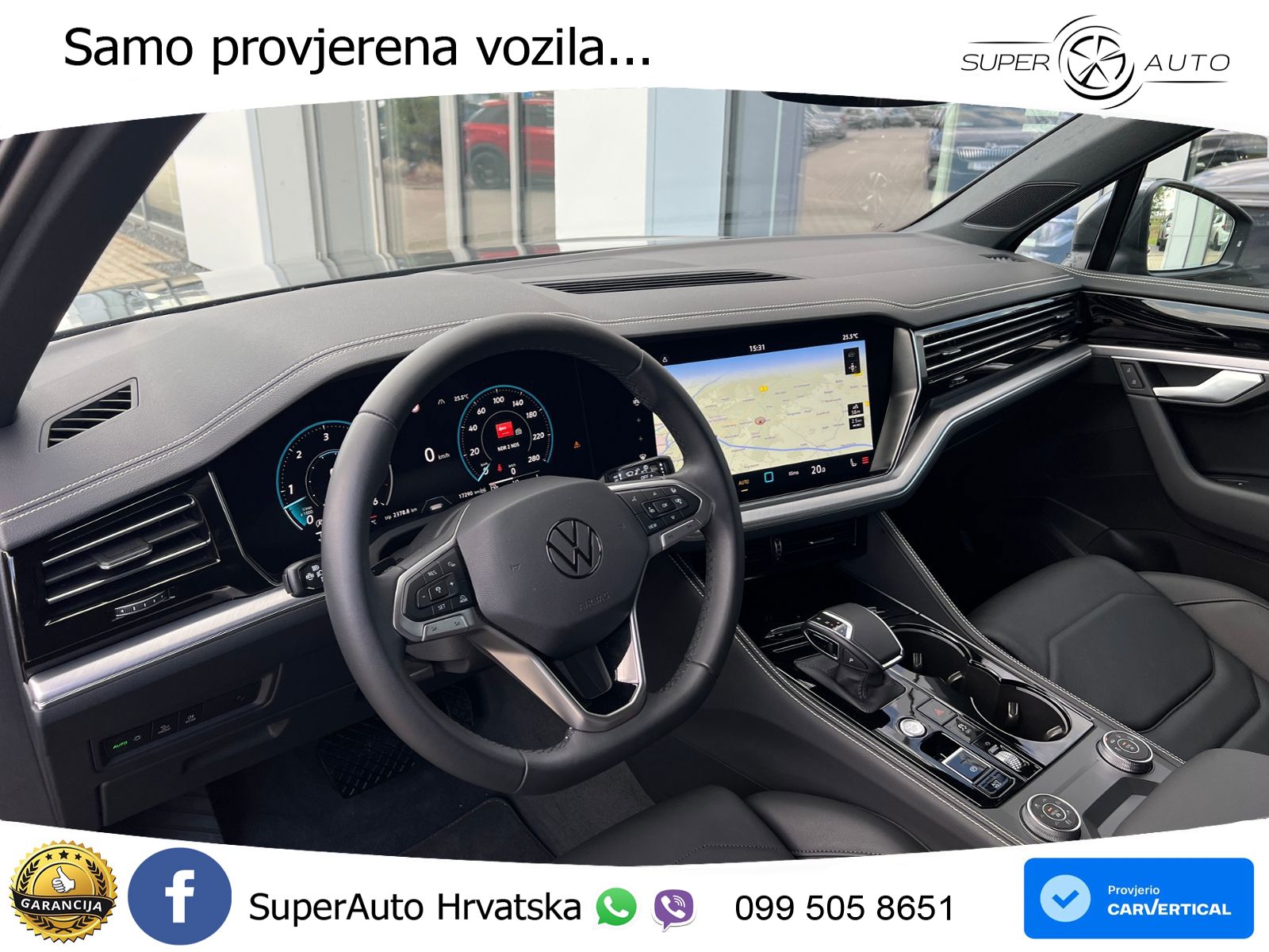 Volkswagen Touareg 3.0 V6 TDI (231 KS) 4MOTION Tiptronic ZRAČNI+ACC+4xGR SJED+KAM