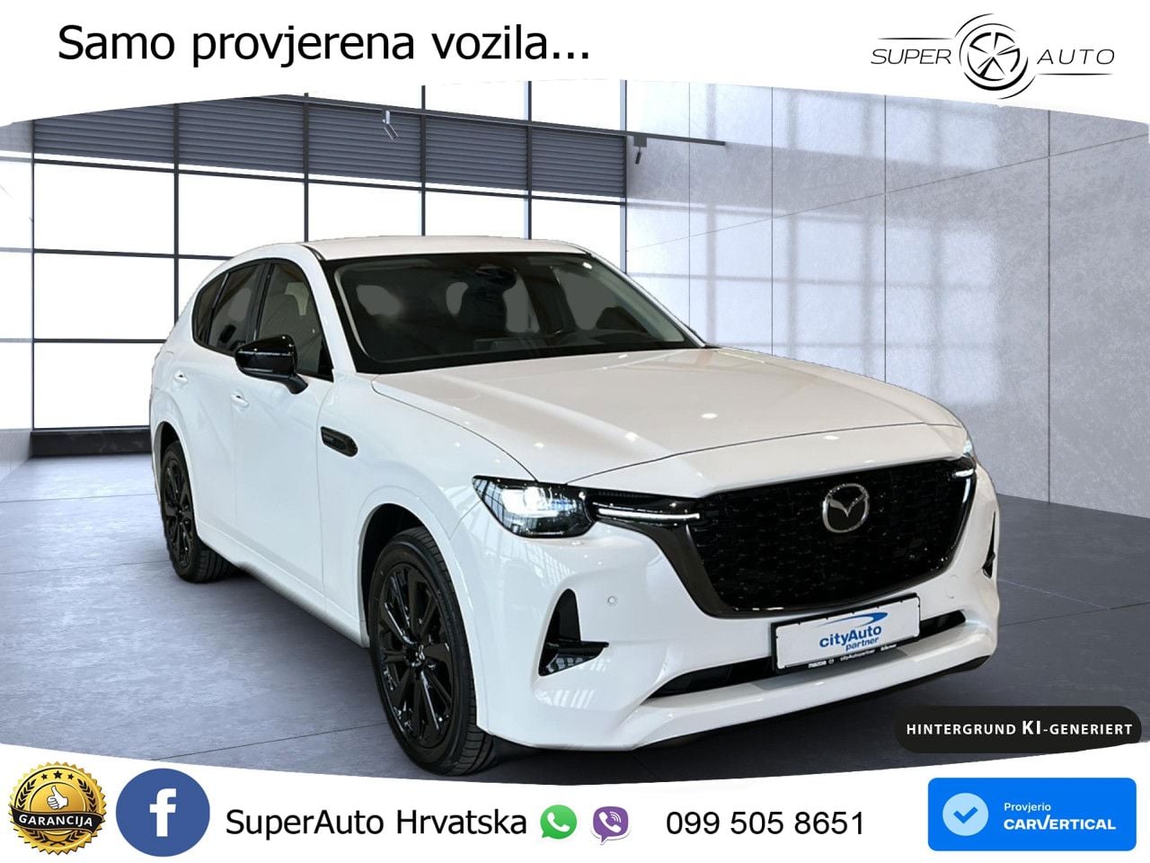 Mazda CX-60 2.5 e-Skyactiv (328 KS) AWD Automatic LED+GR SJED+ACC